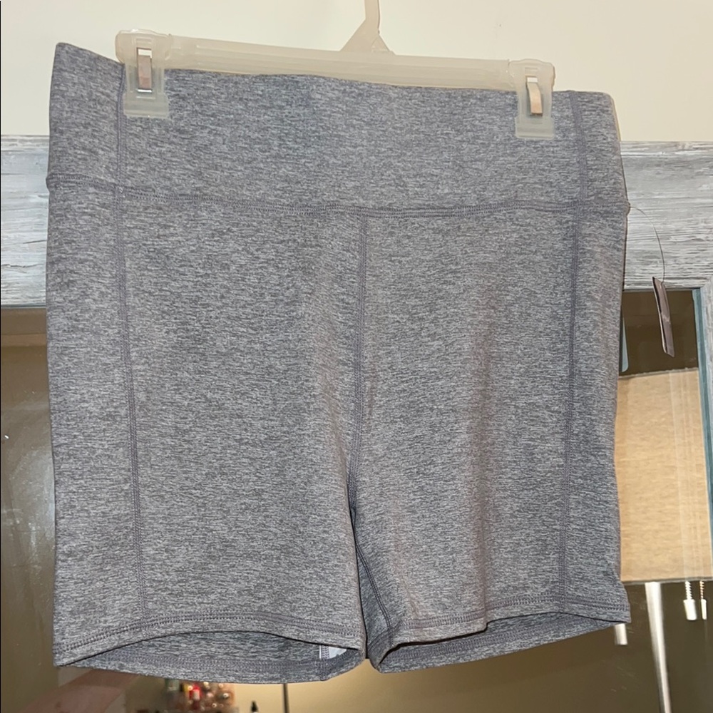 NWT FP Movement Biker Shorts Heathered Gray Size: Medium